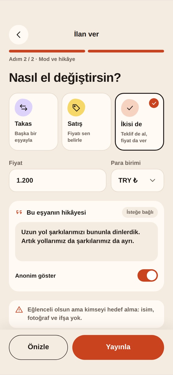 İlan ver